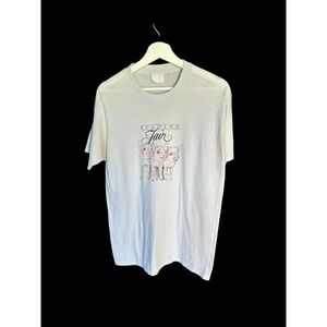 Vintage 70's Reading Fair Pig Tshirt Sz M/L Midwestern Pig Fair Ohio Faded